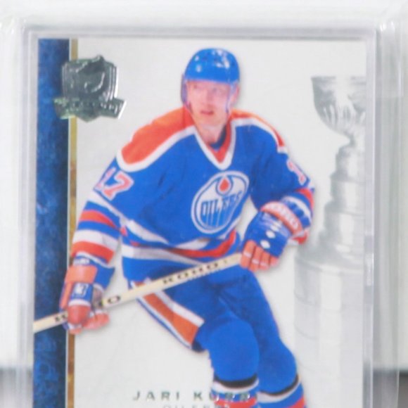 Jari Kurri Upper Deck THE CUP HOCKEY 2008/09 Card #4 - 2 160/249 Edmonton Oilers - Picture 3 of 4